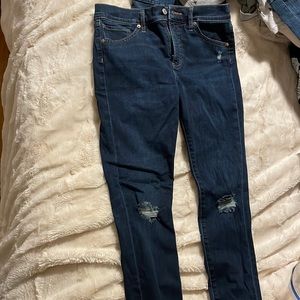 Express mid rise jeans